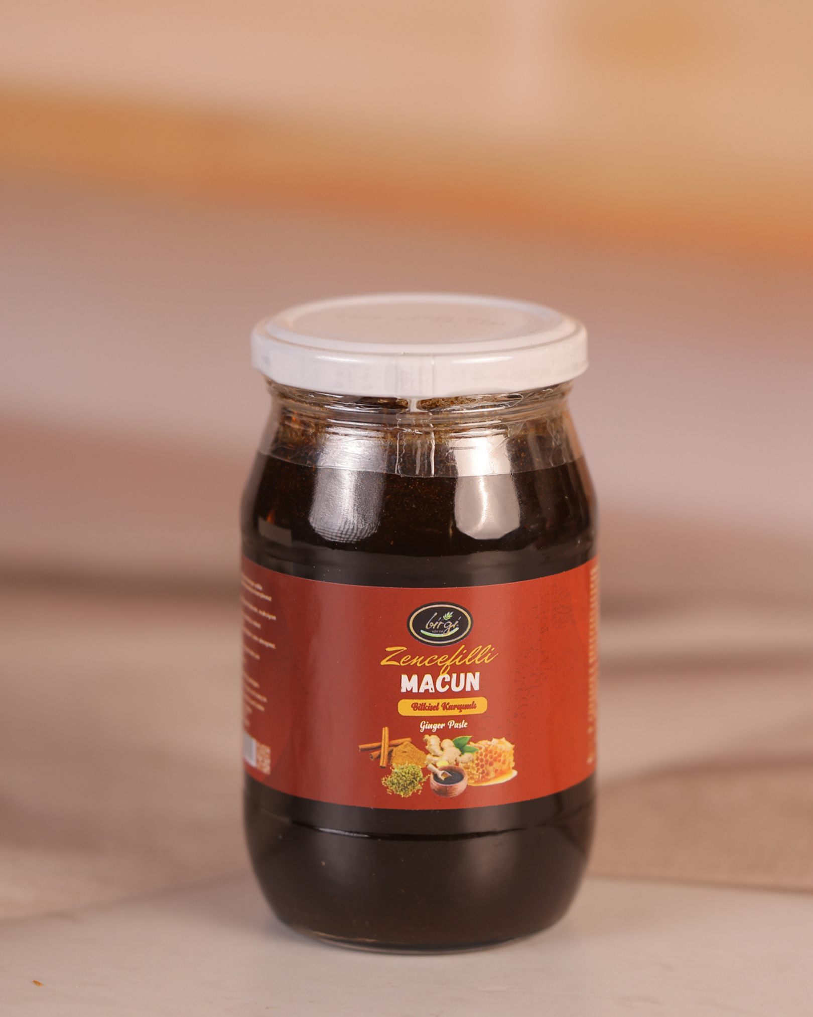 Birgi Köy EviMACUNLARBirgi Köy Evi Zencefilli Bitkisel Karışımlı Macun (450 gr)