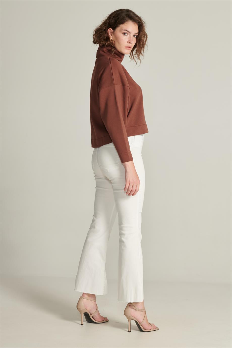 Balıkçı Yaka Sweatshirt