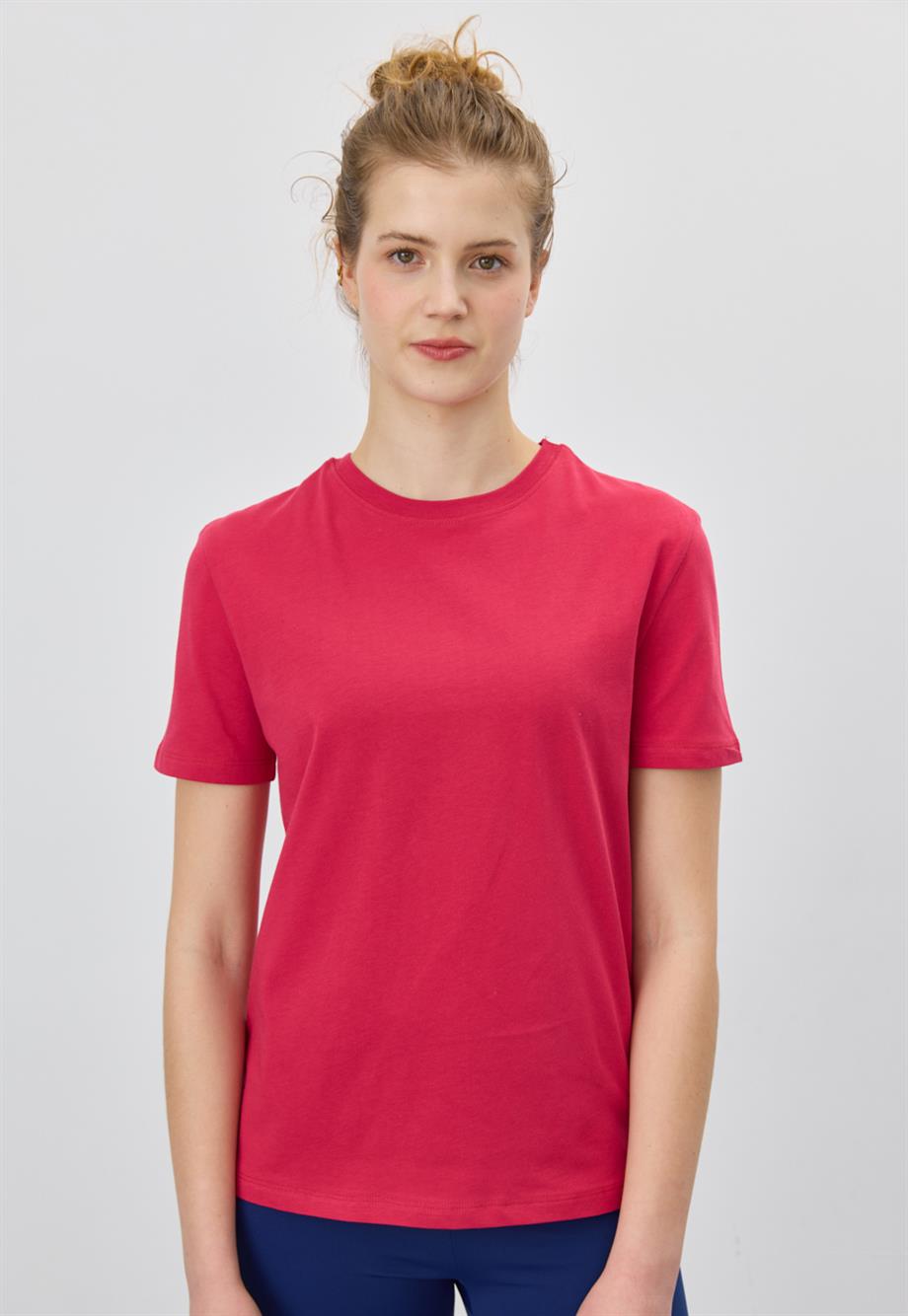 Kadın Tango Red Basic T-Shirt