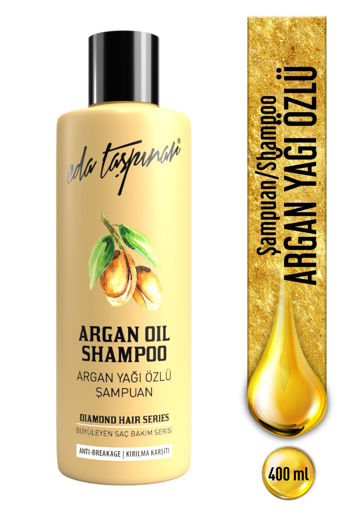 Argan Yağı Özlü Şampuan, Büyüleyen Saç Bakım Serisi, Sen de Büyüle Herkesi!, 400 ml