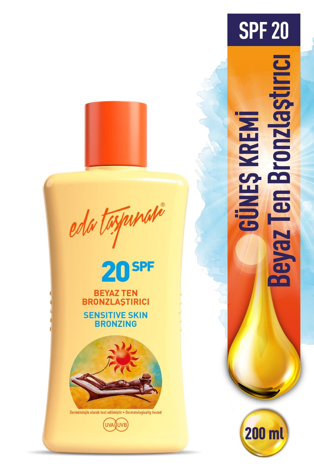 Beyaz Ten Bronzlaştırıcı SPF 20 - 200 ml