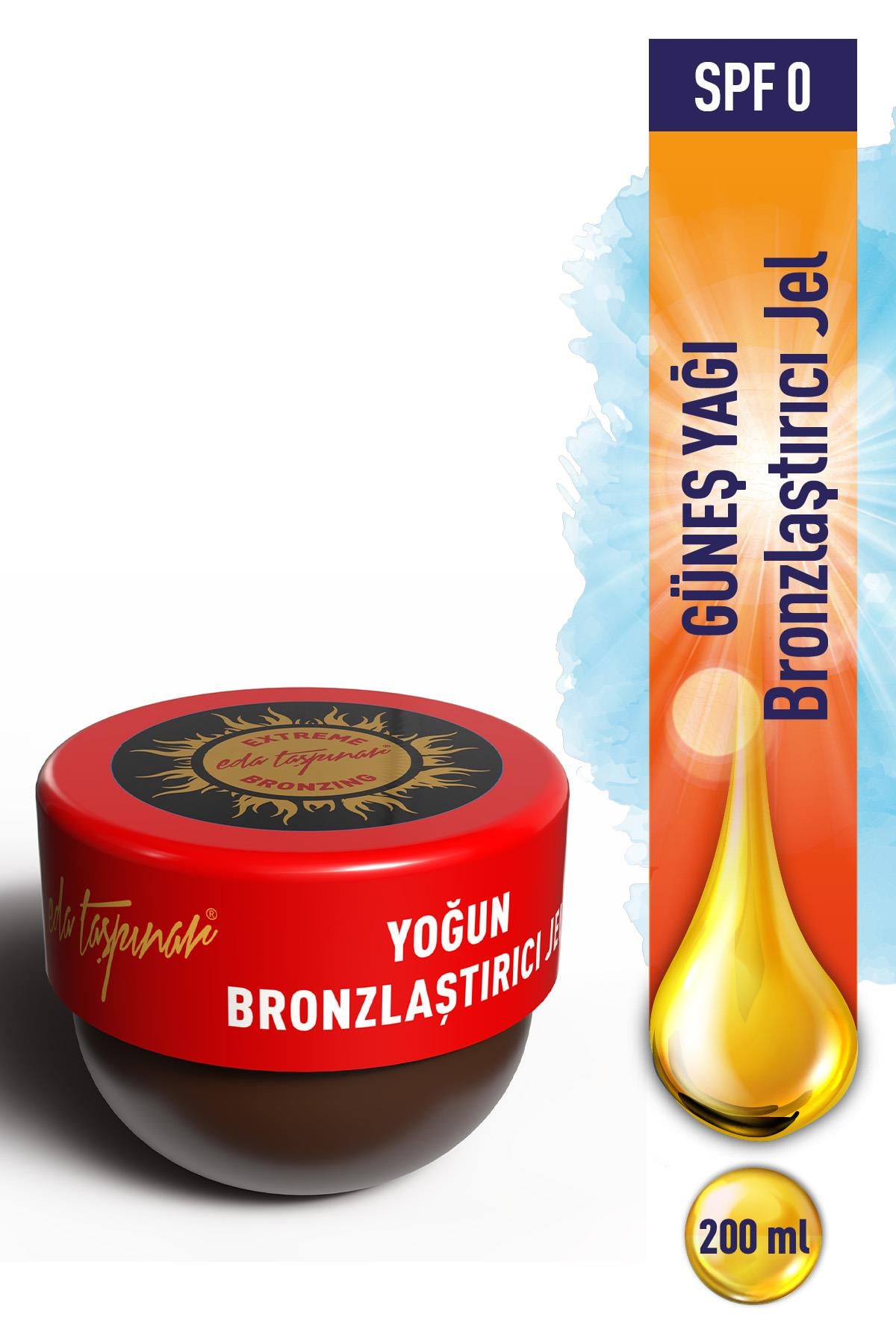 Yoğun Bronzlaştırıcı Jel - 200 ml 