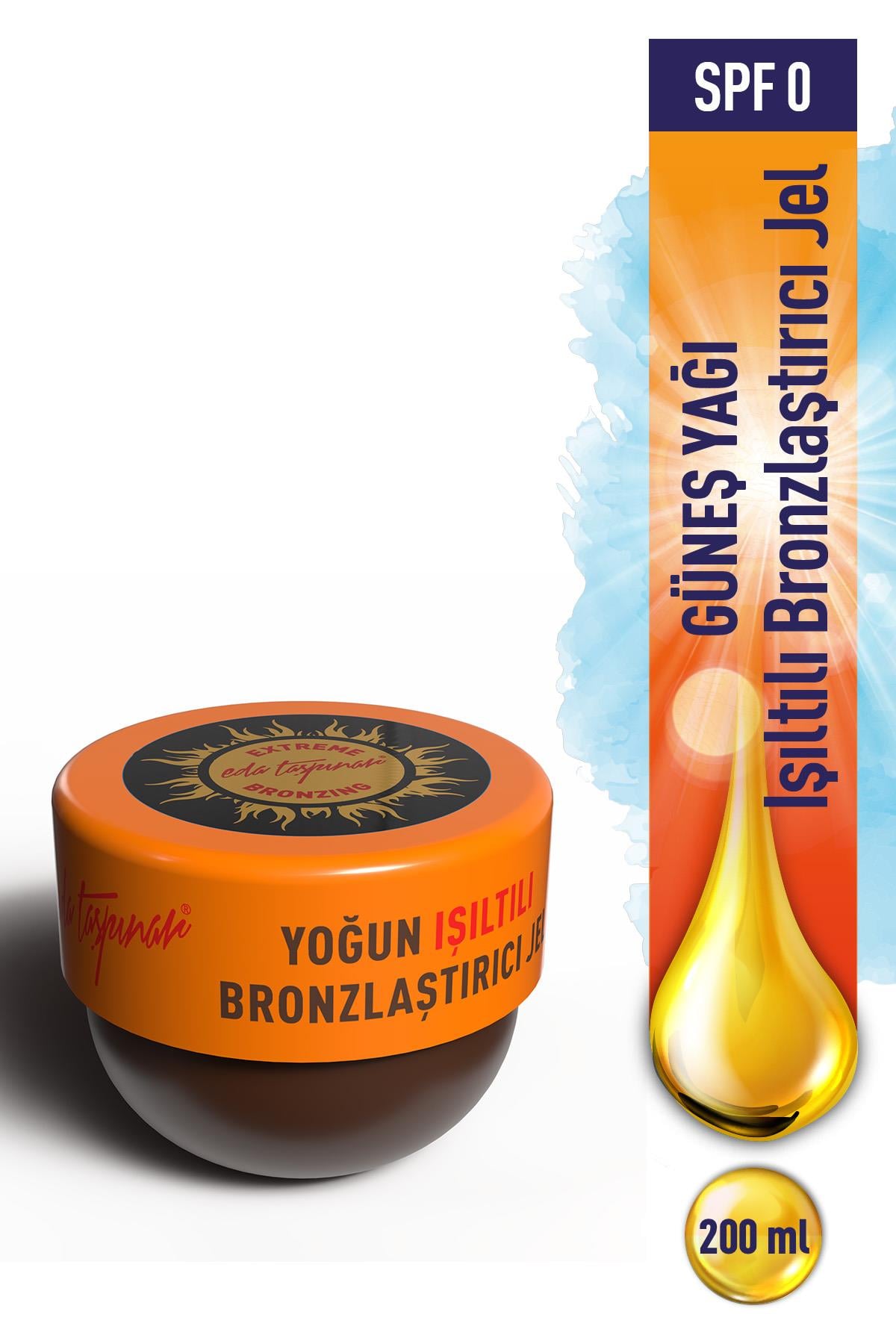 Yoğun Işıltılı Bronzlaştırıcı Jel - 200 ml 