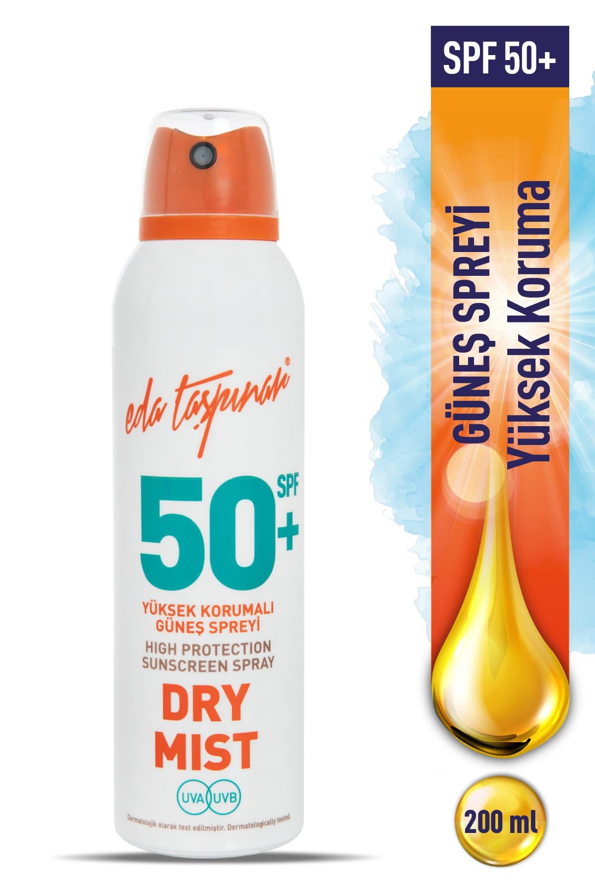Yüksek Korumalı Güneş Spreyi SPF50+ 200ML 