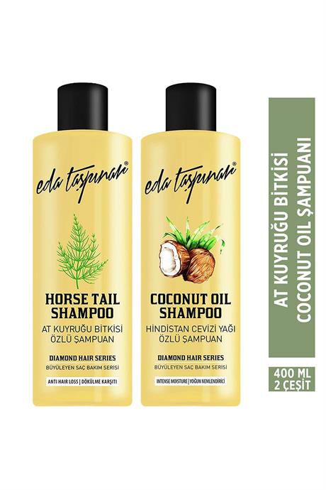 At Kuyruğu Bitkisi & Coconut Oil Şampuan (2 X 400 ml)