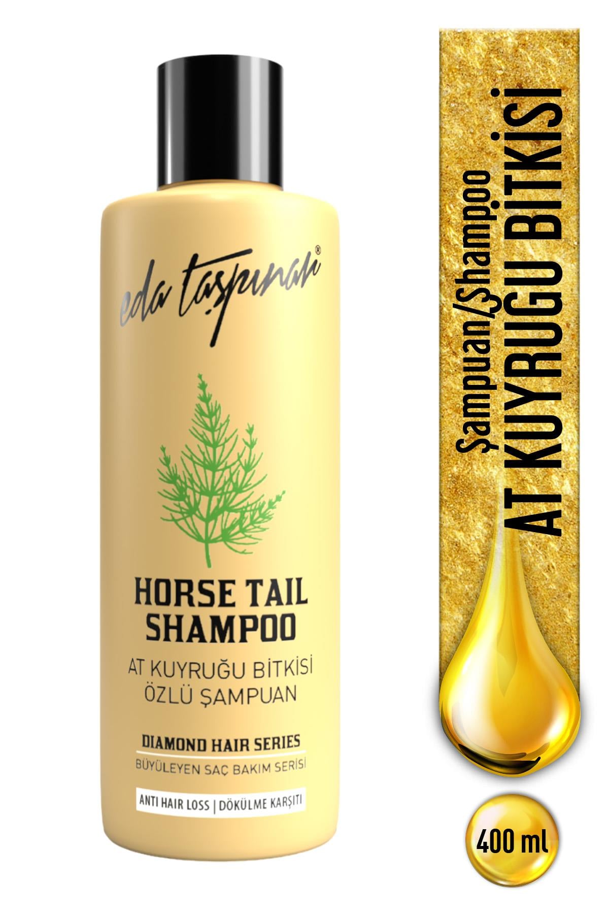 At Kuyruğu Bitkisi Özlü Şampuan, Büyüleyen Saç Bakım Serisi, Sen de Büyüle Herkesi!, 400 ml
