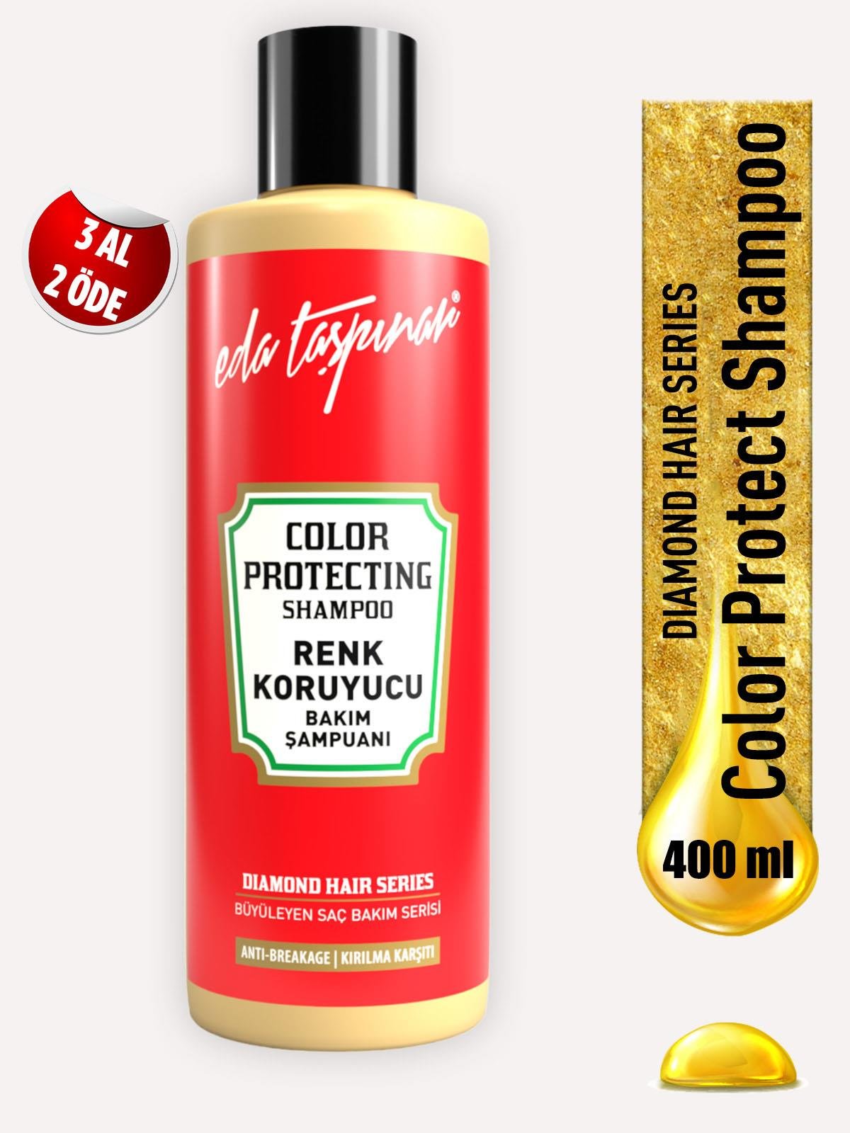 Boyalı Saçlar İçin Renk Koruyucu Bakım Şampuanı 400ml