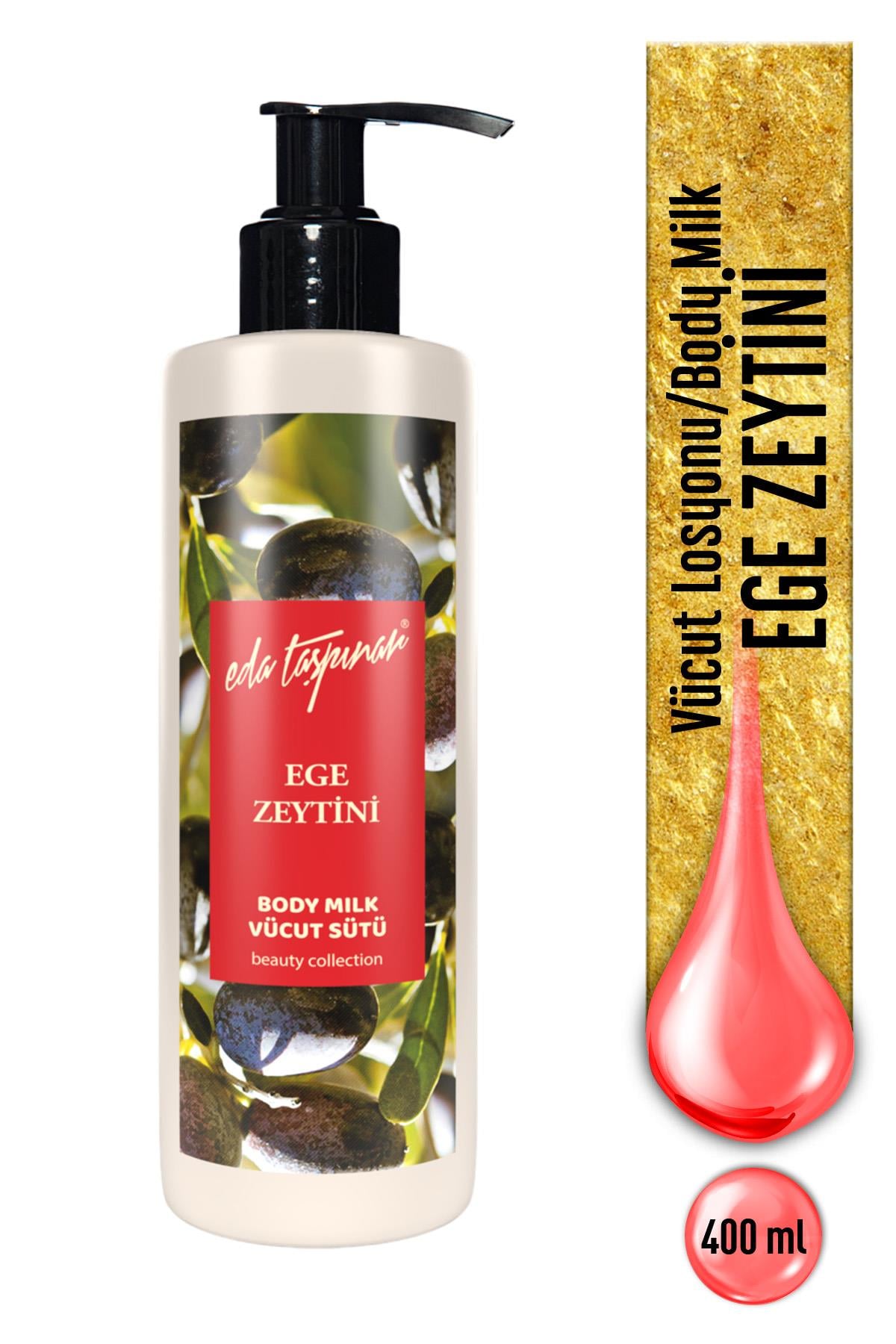 Ege Zeytini Yoğun Nemlendirici Vücut Losyonu - 400 ml (EGX87)