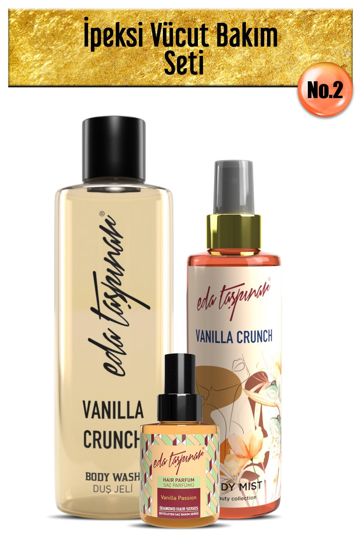 Ipeksi Vücut Bakım Seti No.2: Vanilya Body Mist+vanilya Duş Jeli + Vanilla Passion
