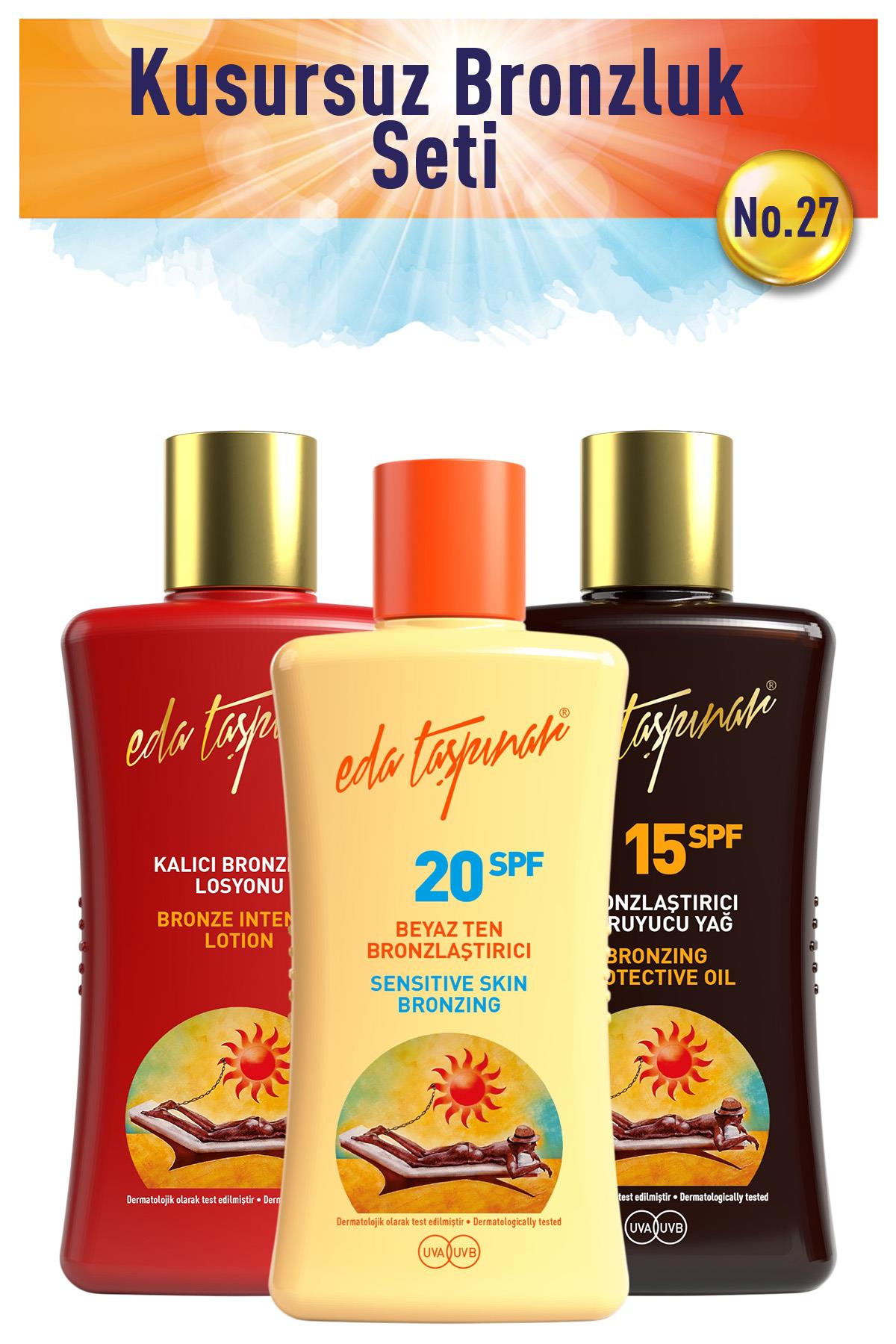 Kusursuz Bronzluk Seti no; 27 BeyazT+Spf15+Losyon 