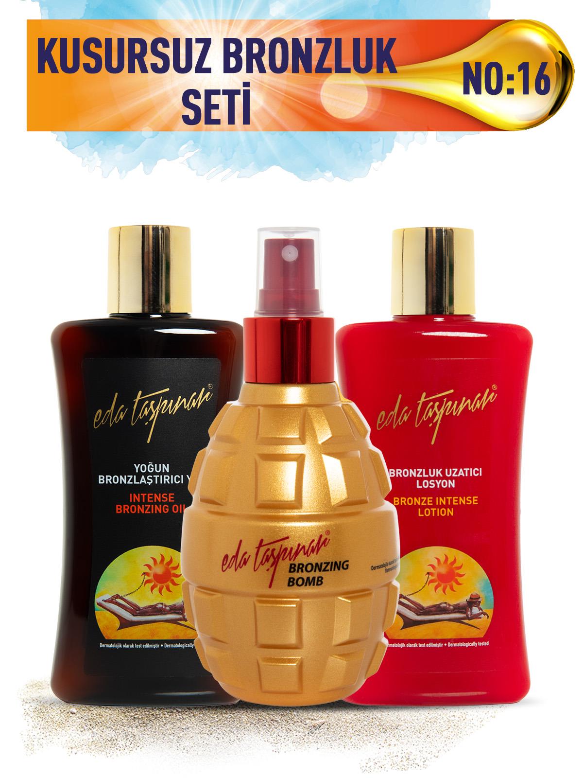 Kusursuz Bronzluk Seti No:17 Bronzing Bomb & Beyaz Ten SPF20 & Bronzlaştırıcı Koruyucu SPF50