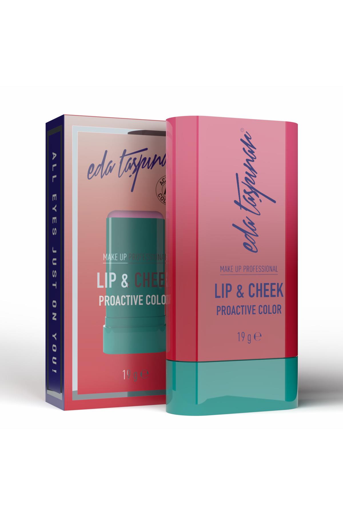 Proactive Colours Eda Taşpınar Lip & Cheek Blush Stick - Proactive Color