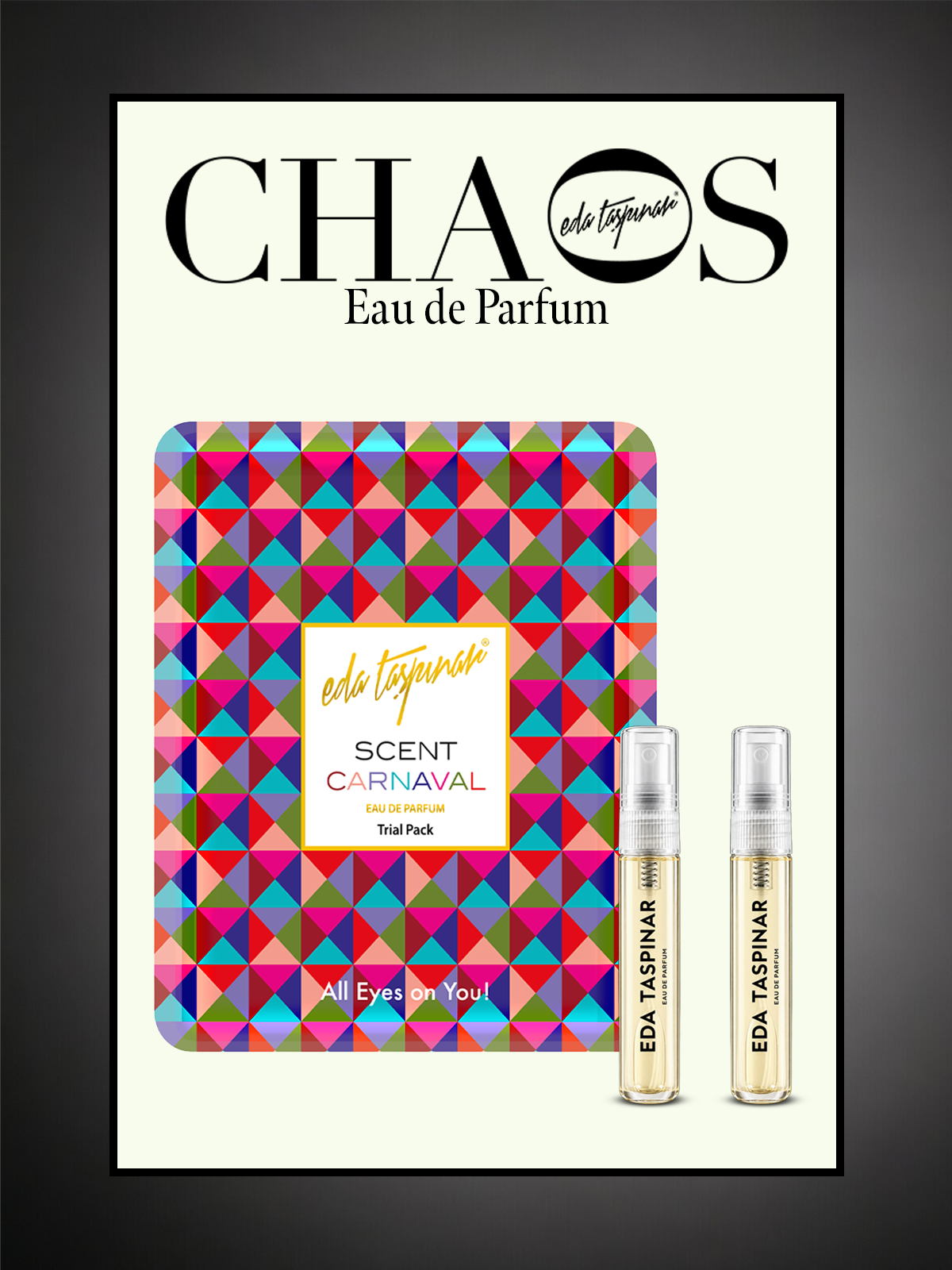 Scent Carnaval Chaos Pour Homme Eau De Parfum – Fresh & Maskülen Erkek Parfüm EDP 5 ml x 2 ADET