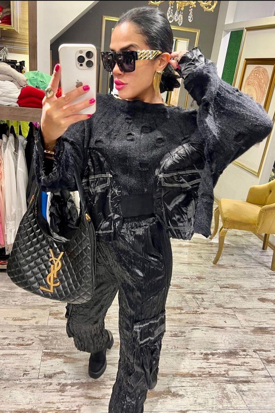 H4 Angora Garnili Bluz