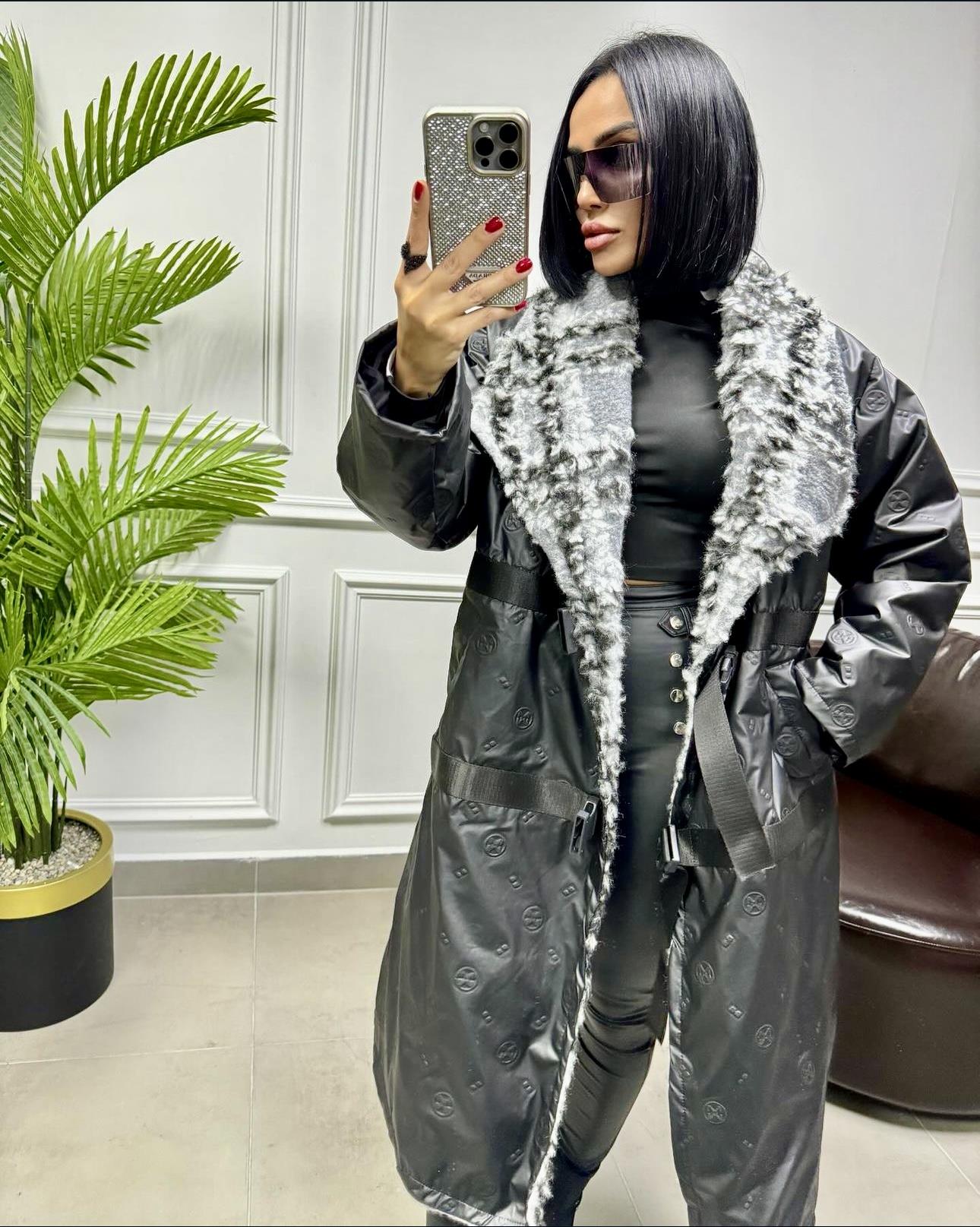 H4 Devrik Yaka Pardesü