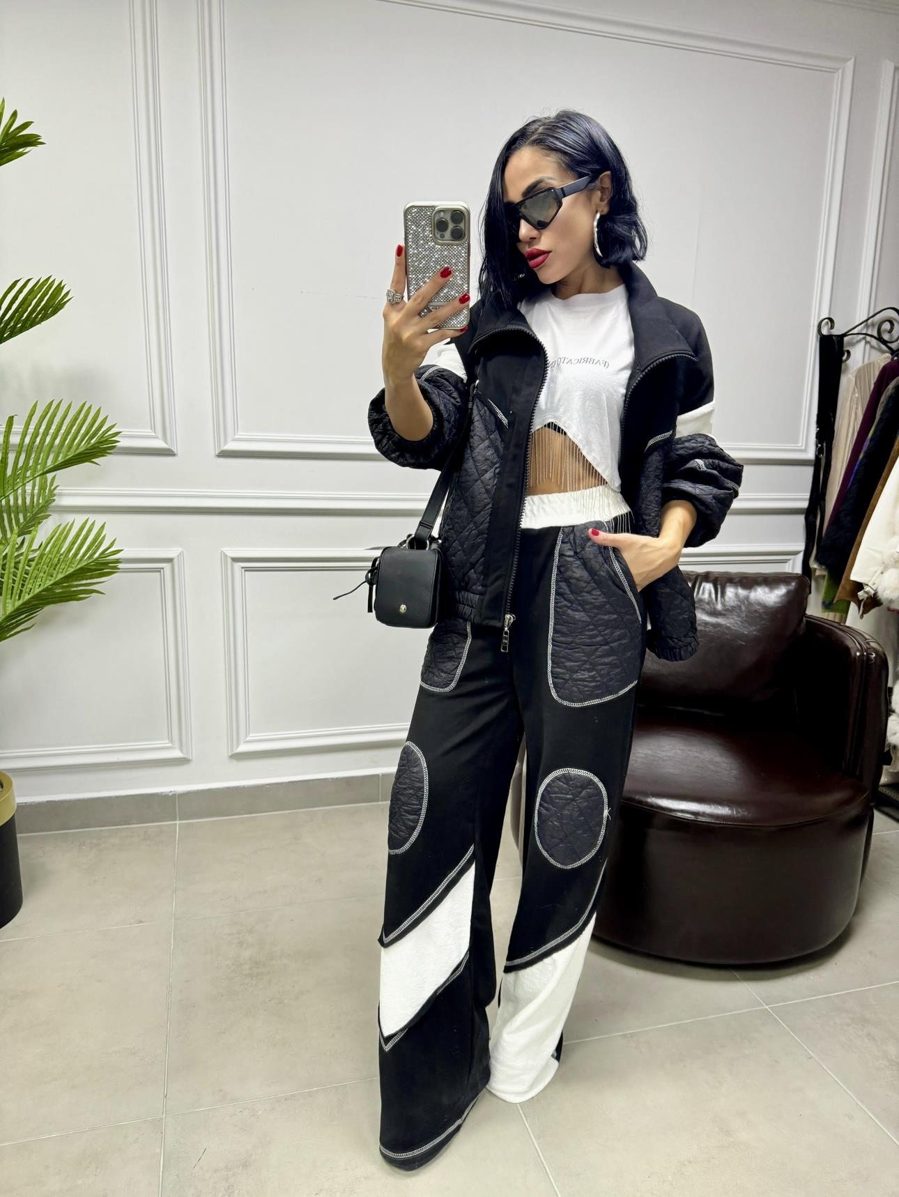 H4 Kapitone Detay Pantolon