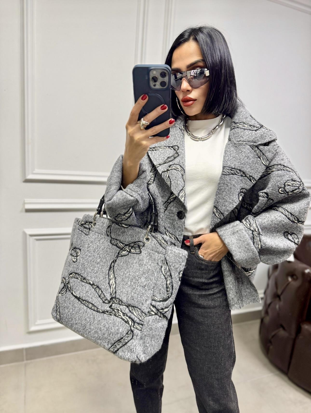 H4 Style Kaşe ÇAnta