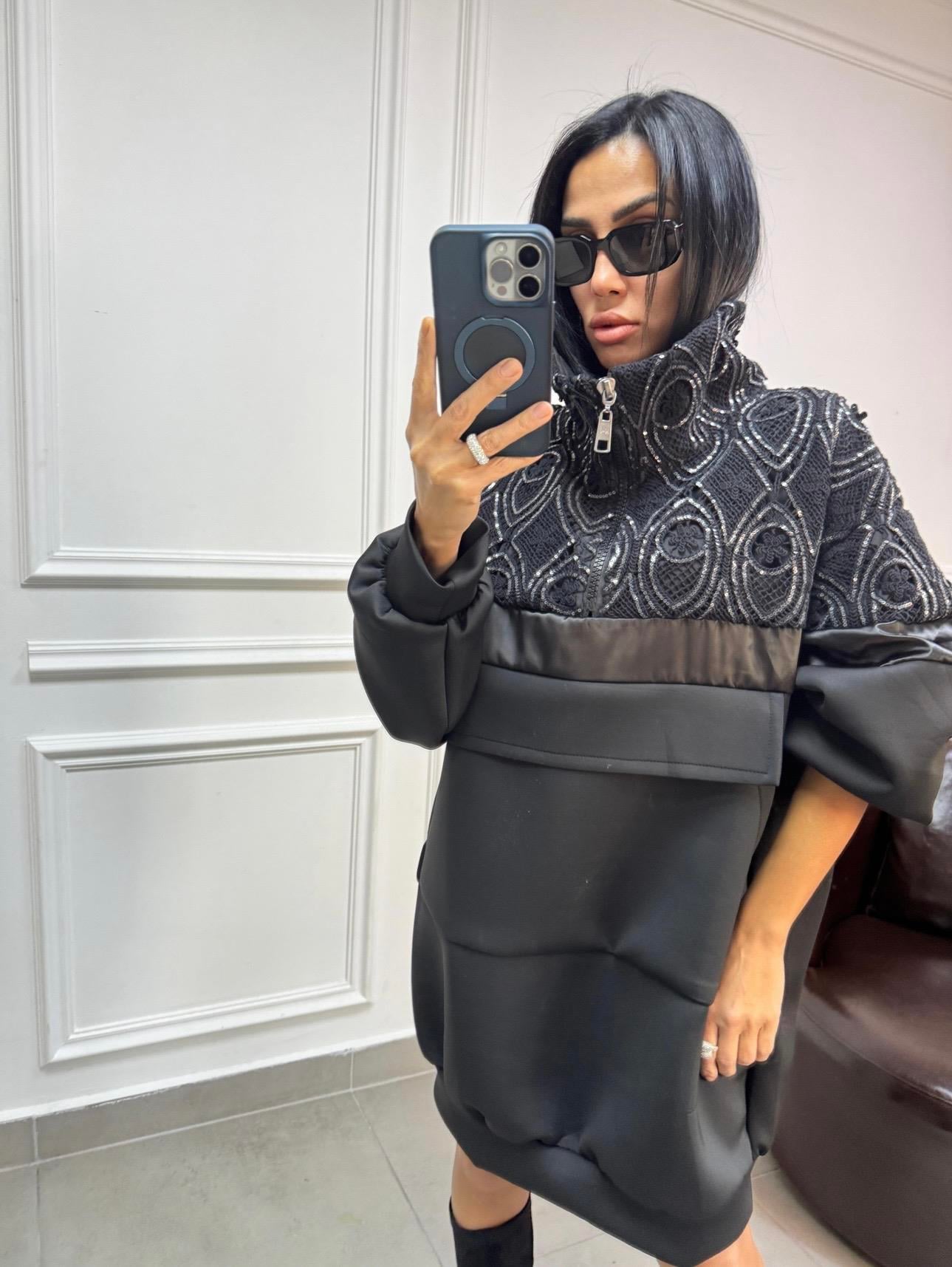 H4 Sweat Yaka Scuba Tunik