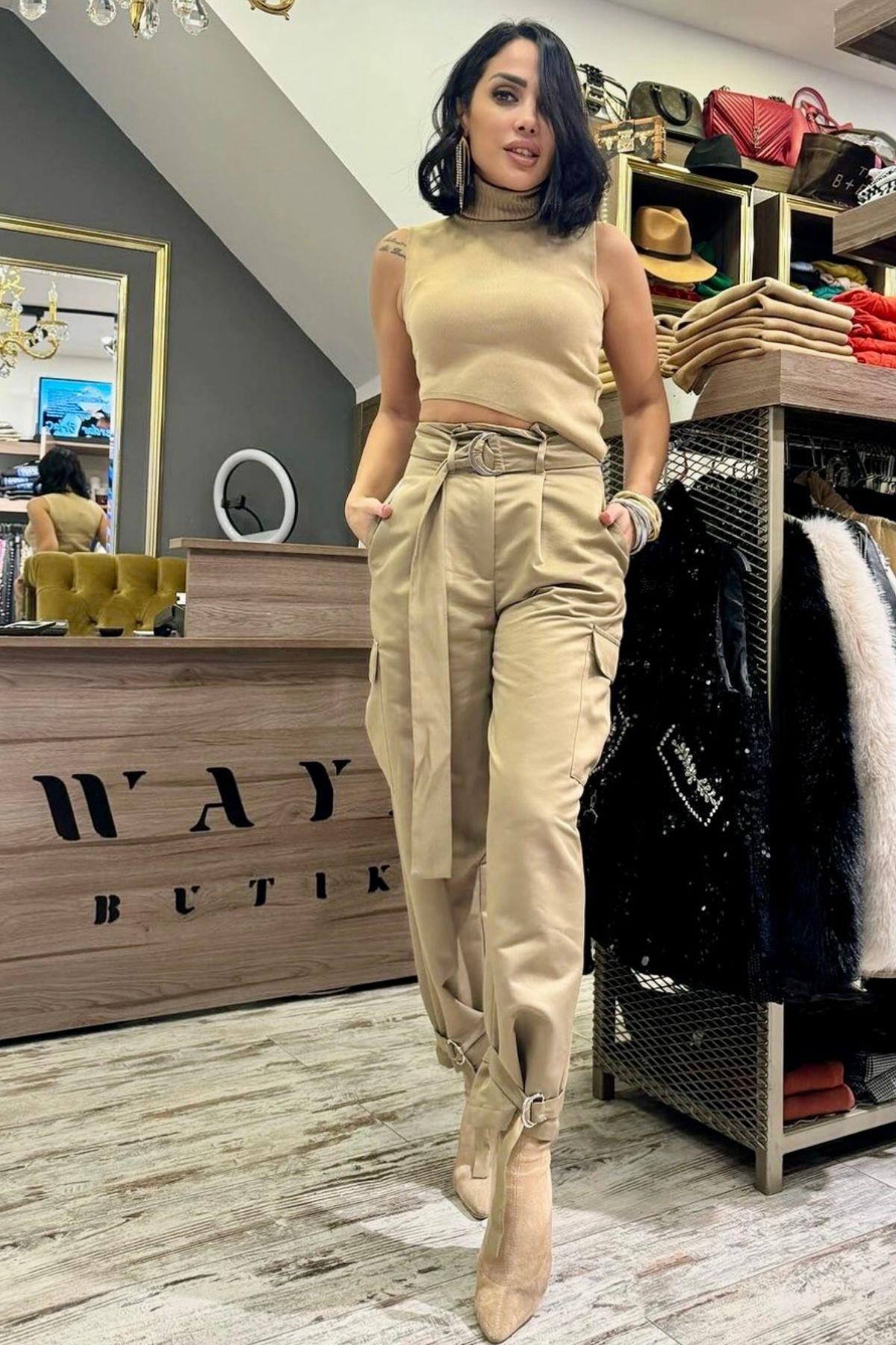 Kargo Pantolon Kahve