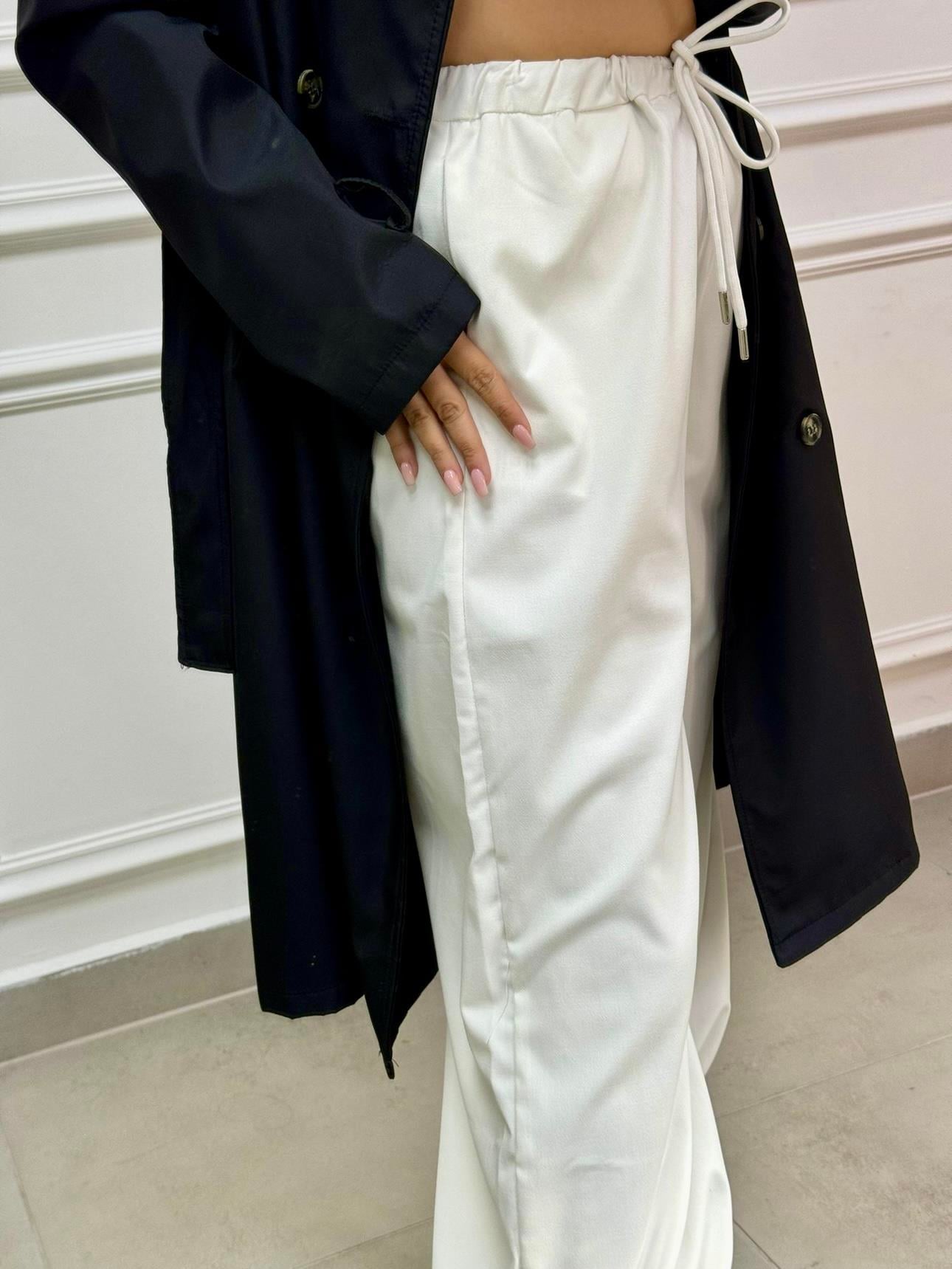 Lastikli Paça Balon Pantolon