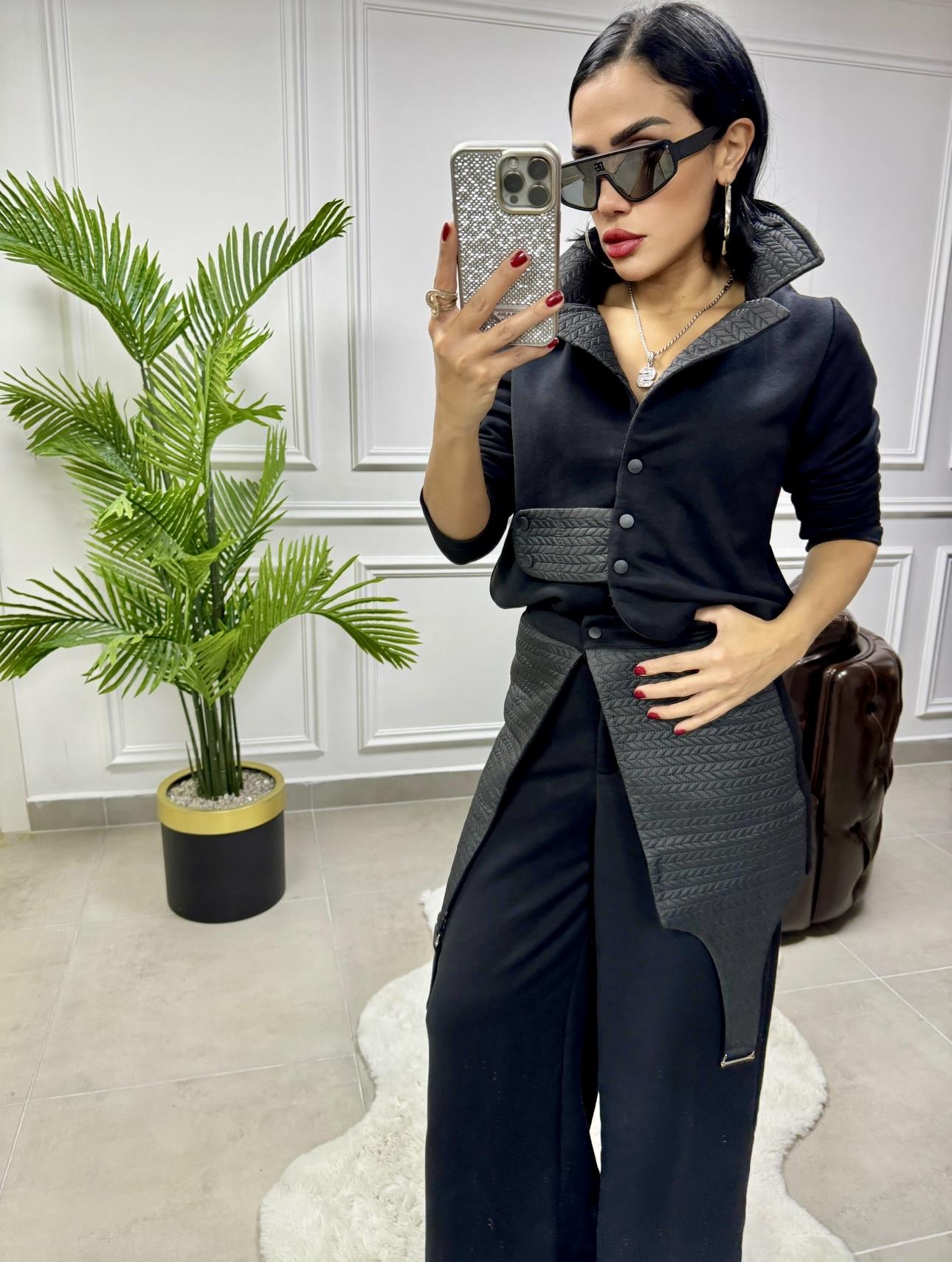 Sallantılı Kapitone Takım