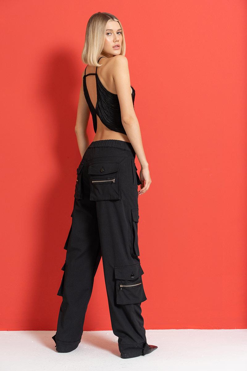 Askı Saçaklı Mini Büstiyer