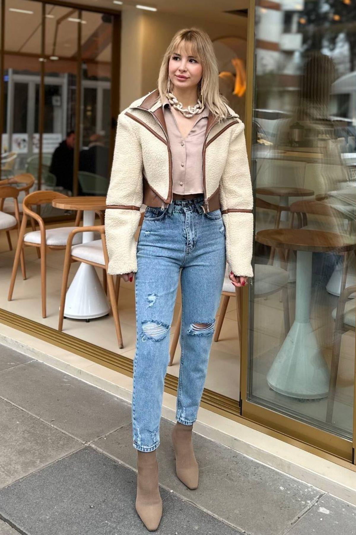Denim Mom Jean