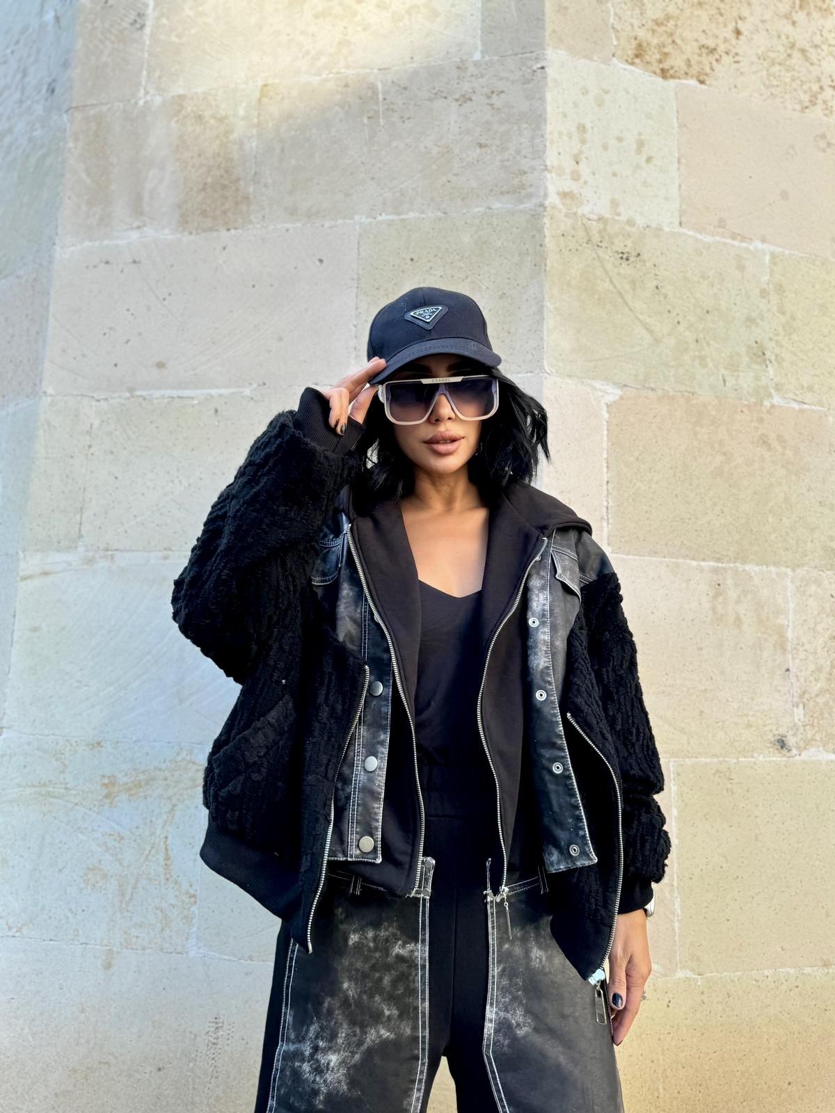 H4 Kapüşonlu Bomber Ceket