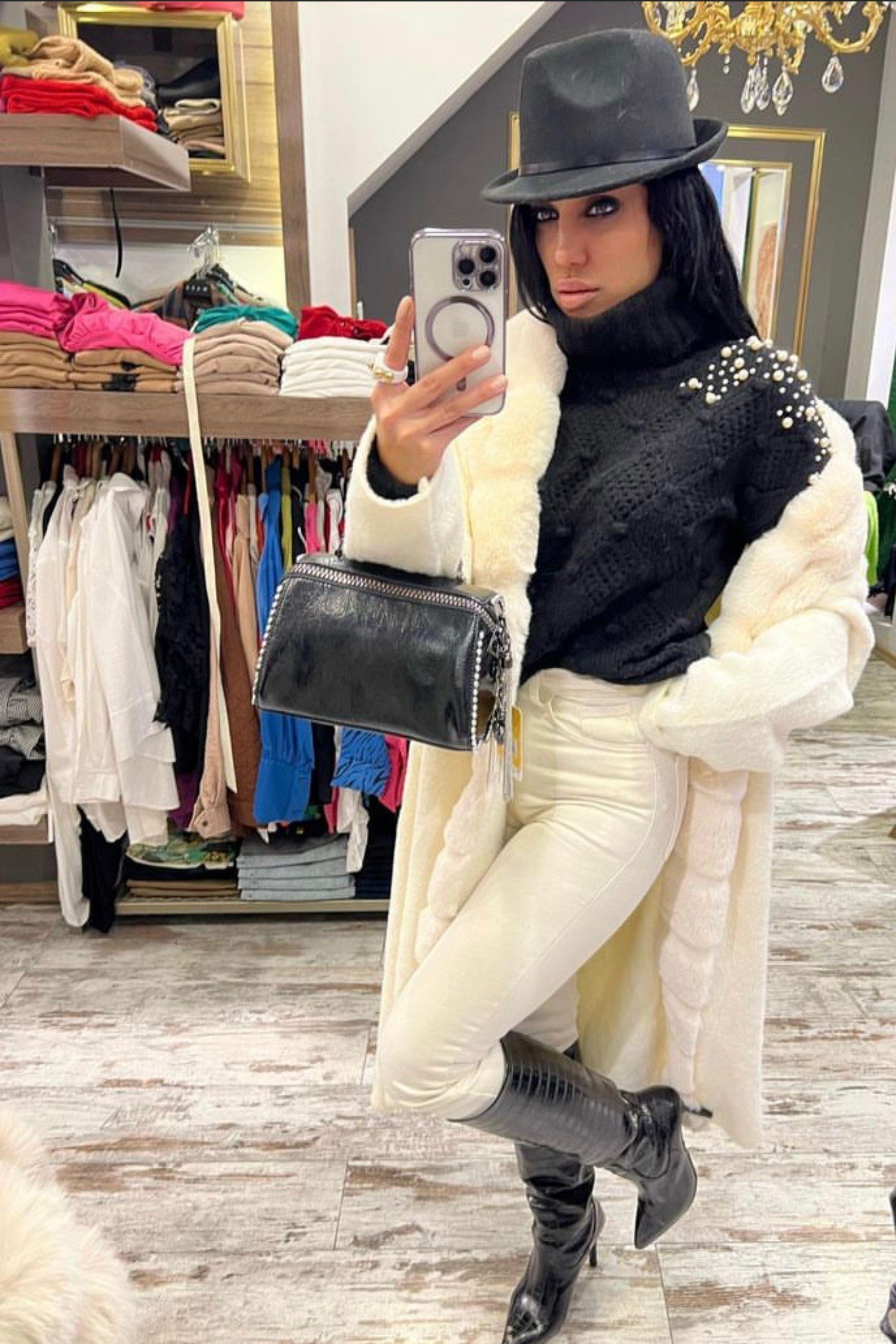 İthal Angora Hırka