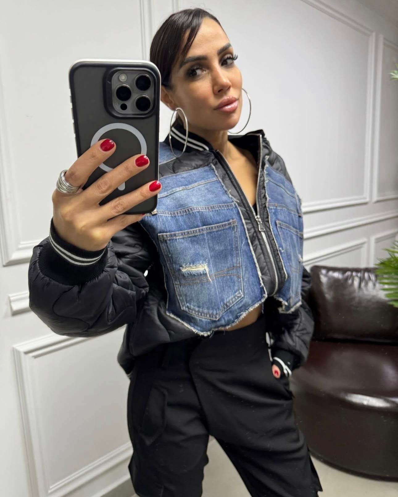 İthal Denim Detay Mont