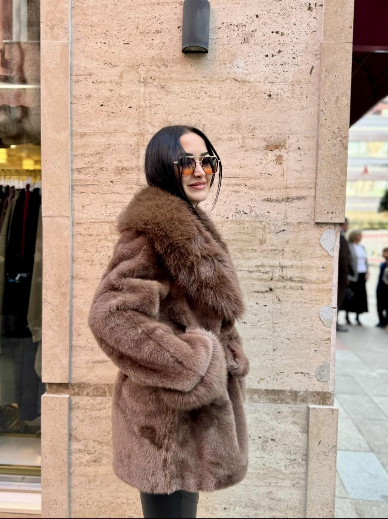 İthal Kısa Kürklü Kaban