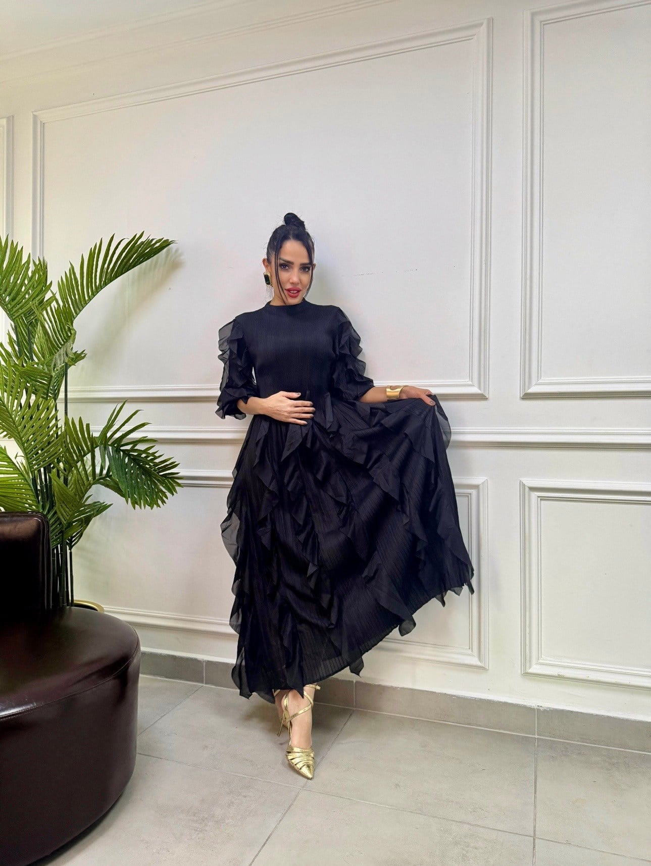 İthal Krafon Tasarım Elbise