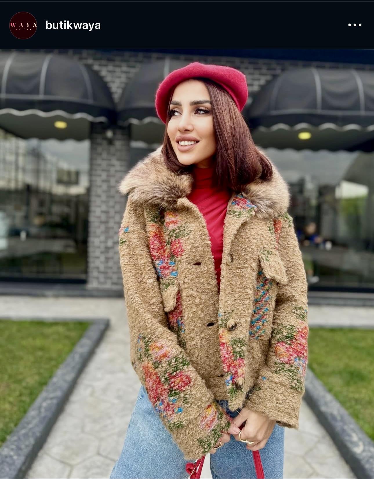 İthal Kürk Tasarım Ceket Mont