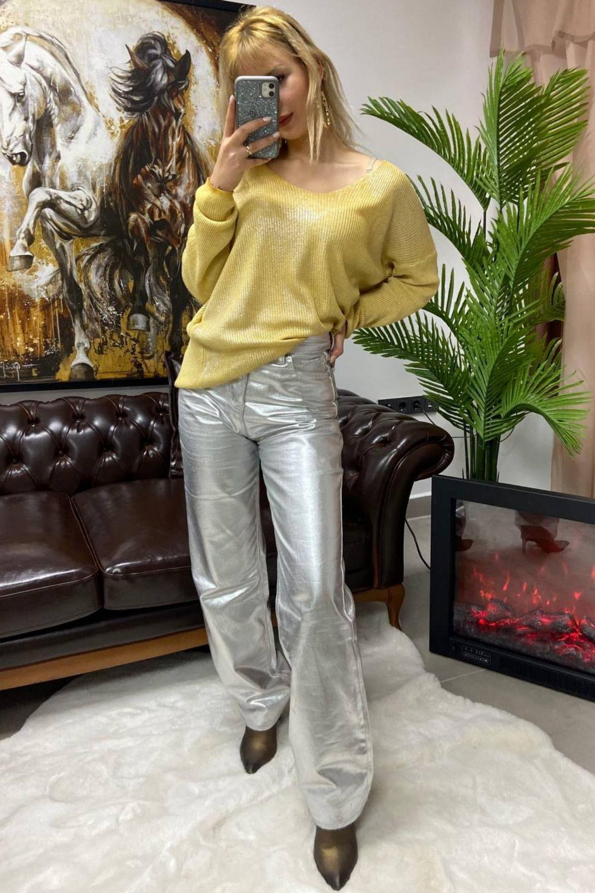 İthal Simli Kazak Sarı