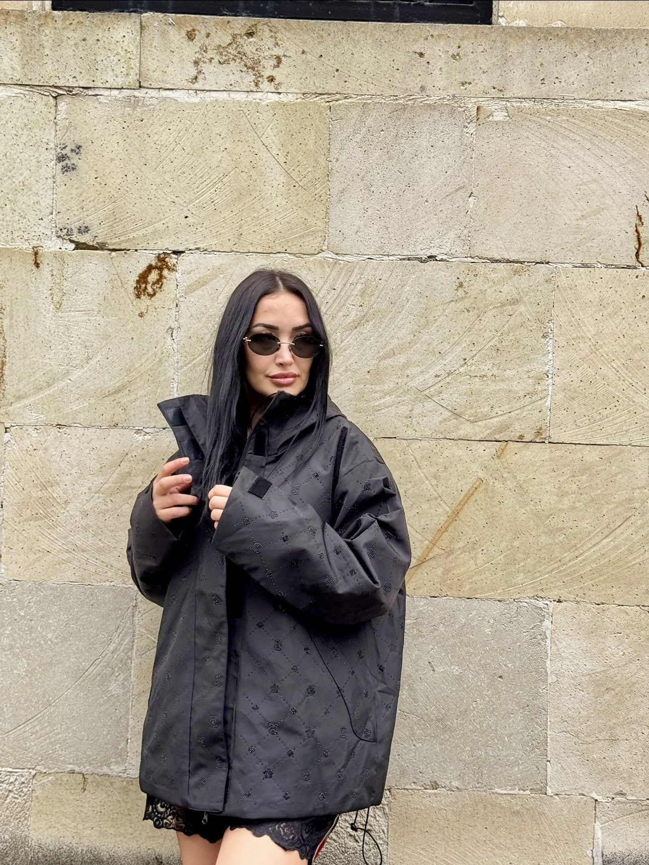 İthal Taşlı Tasarım Mont