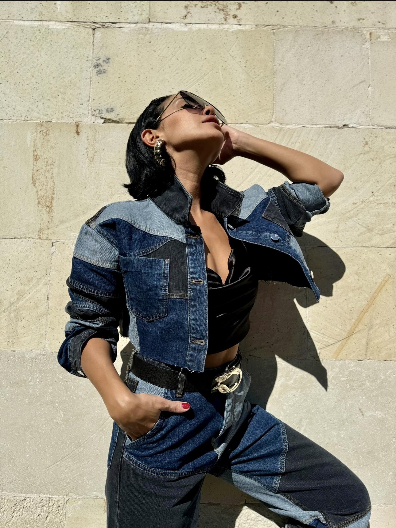 Kısa Denim Ceket