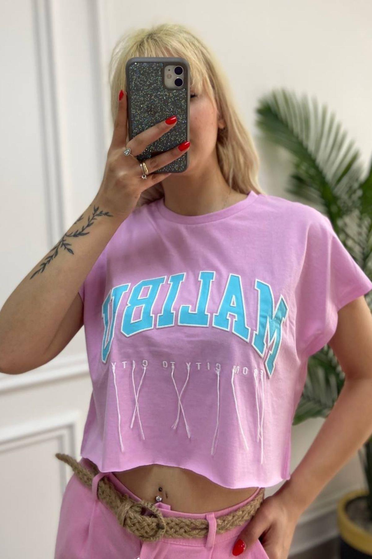 T-Shirt Pembe