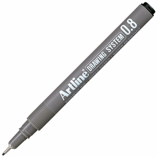 Artline 238 Çizim Kalemi 0,8 Siyah