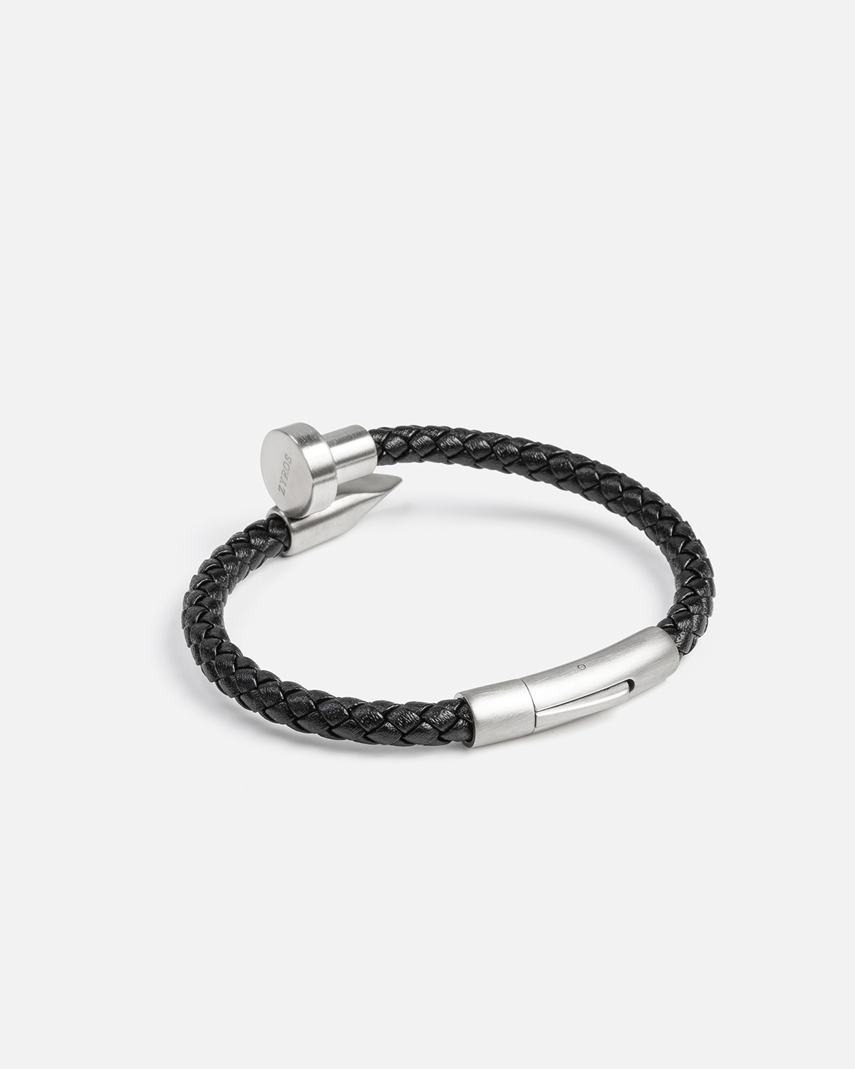 Minimal Tasarımlı Siyah Erkek Bileklik