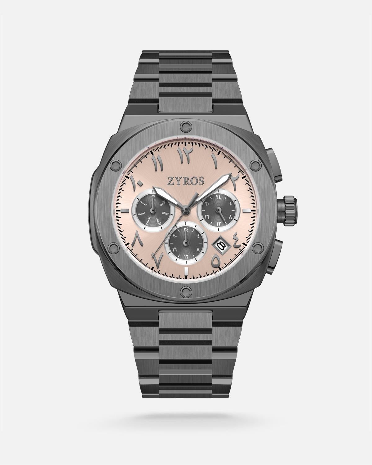 ZYROS ARABIC Çelik Kordon Exclusive Erkek Saati 