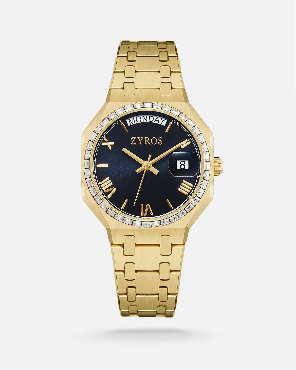 Zyros Gold Çelik Kordon Kadın Kol Saati