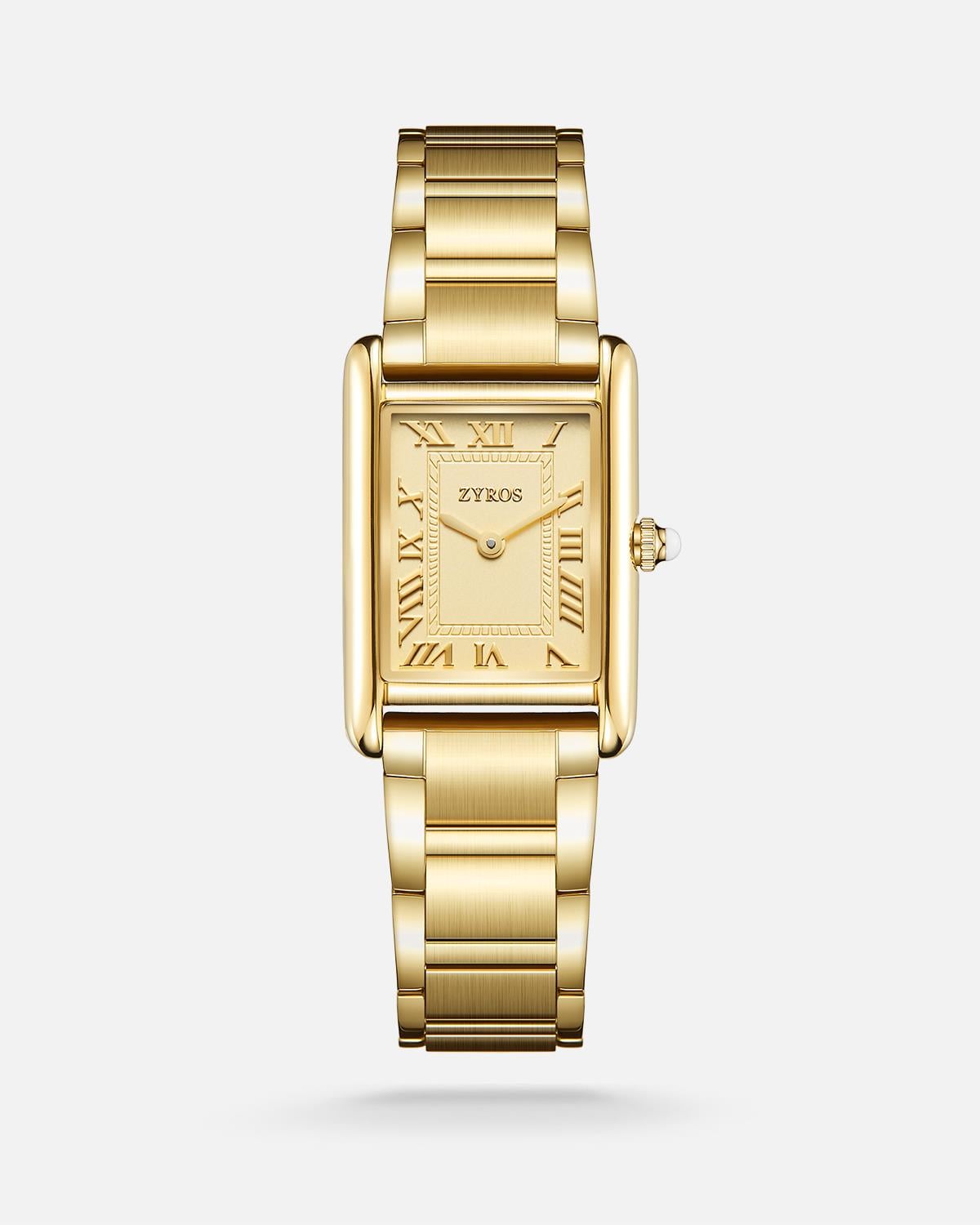 ZYROS Gold Çelik Kordon Kadın Saati