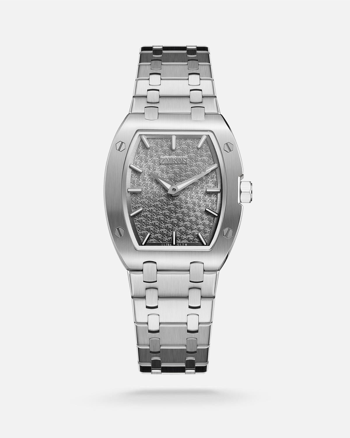 ZYROS Silver Çelik Kordon Exclusive Erkek Saati