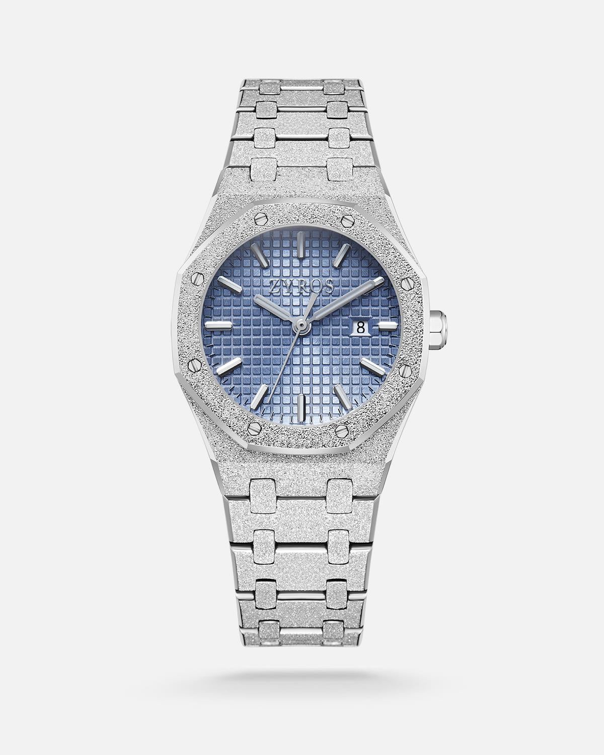 ZYROS Silver Çelik Kordon Kadın Saati 