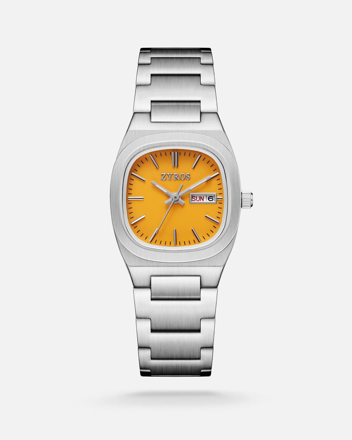 ZYROS Silver Çelik Kordon Kadın Saati