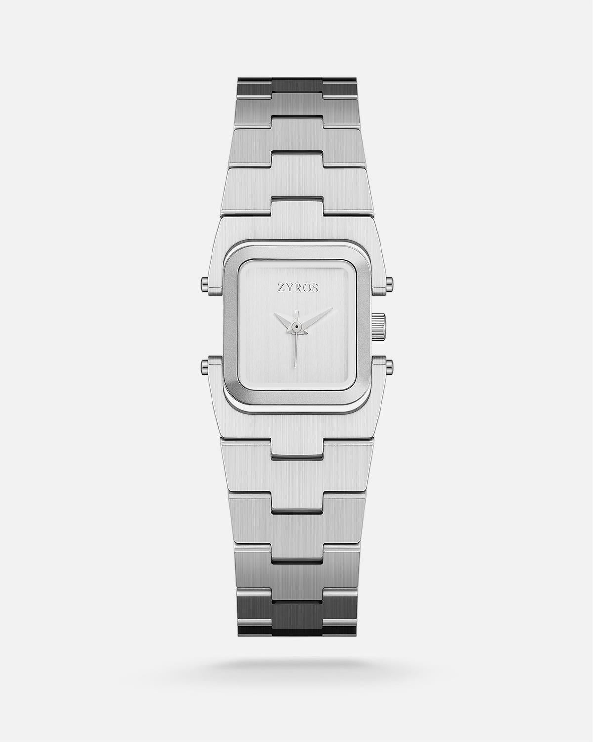ZYROS Silver Çelik Kordon Kadın Saati