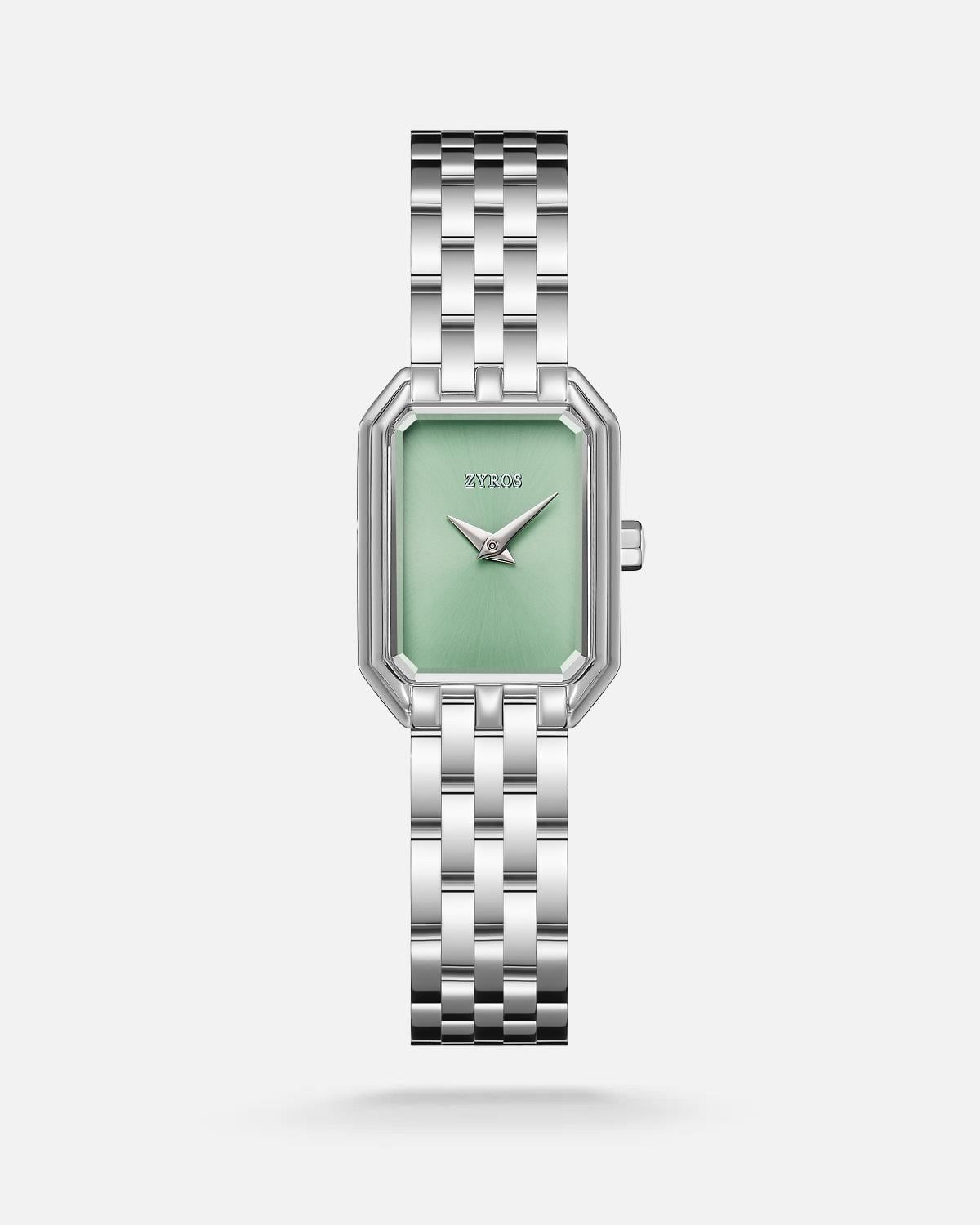 ZYROS Silver Çelik Kordon Kadın Saati