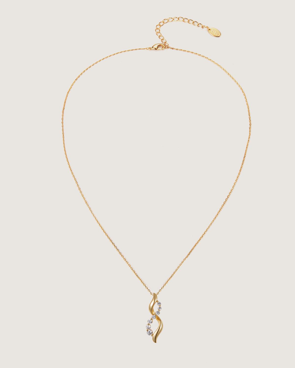 Altın Işıltı Kolye