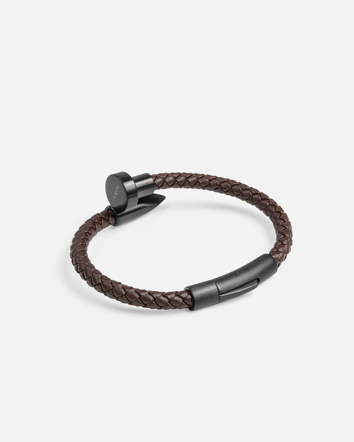Minimal Tasarımlı Kahverengi Erkek Bileklik