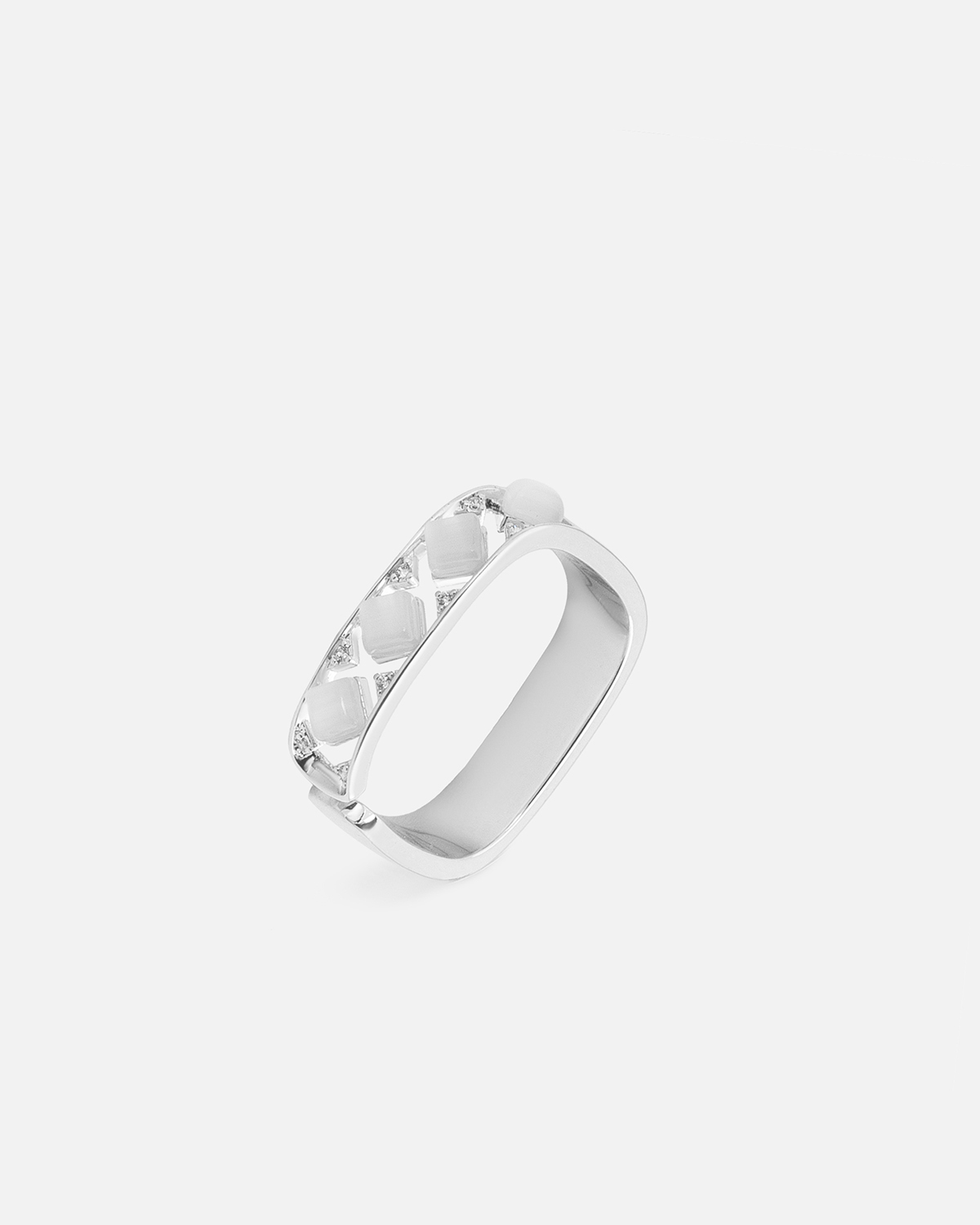 Silver Rengi Modern Kadın Yüzük 